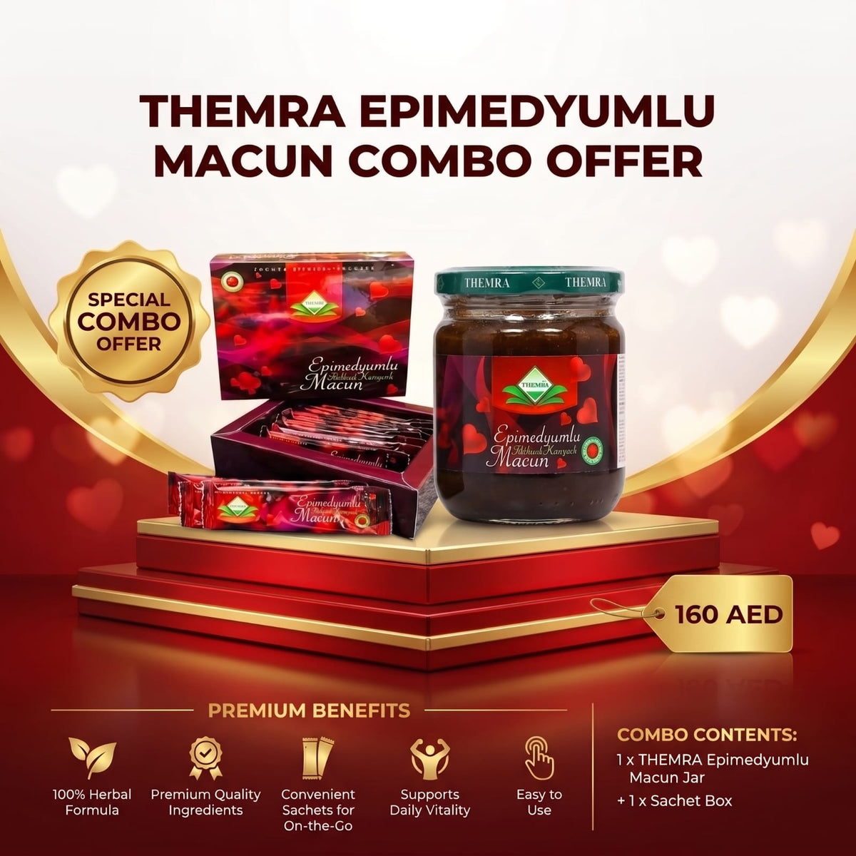 Themra Epimedyumlu Bitkisel Karışımlı Macu combo offer