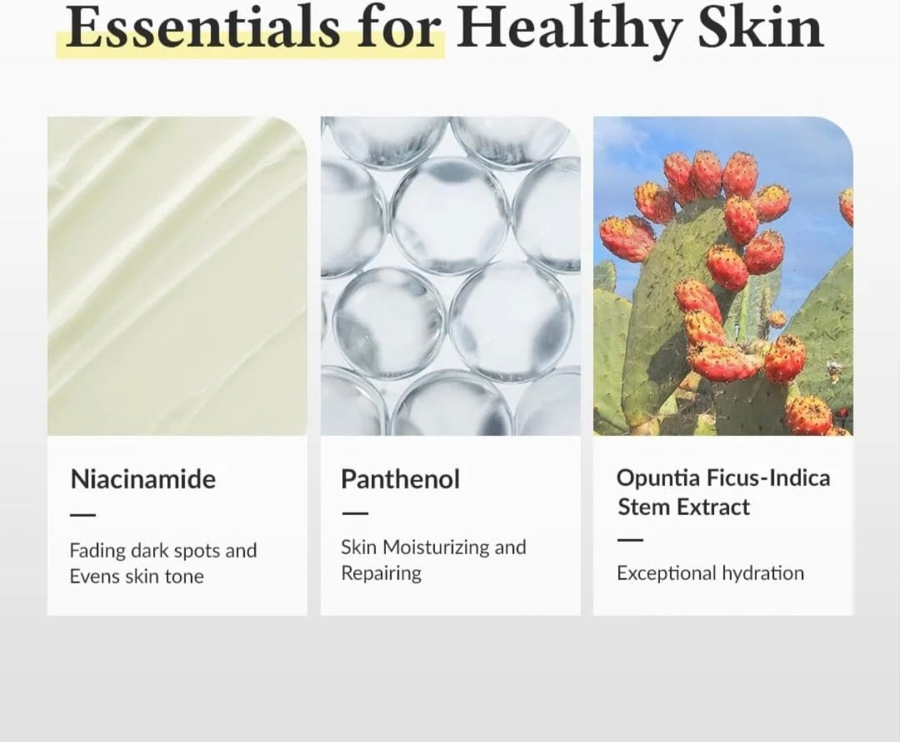 Dr. Althea 345 Relief Cream (Pack of 2 Bundle)Blemish Care (3 Ingredients): Niacinamide, Hibiscus Sabdariffa Flower Extract, and Resveratrol.
Nourishing Care (4 Ingredients): Beta-Glucan, Hydrolyzed Hyaluronic Acid, Oenothera Biennis (Evening Primrose)